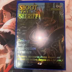 Shoot The Sheriff Foil Secret Lair Showdown Promo Mint Magic The Gathering MTG!! - Image 1