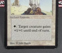 MTG Blessing- DAMAGED -Alpha Magic the Gathering Card # 007 - Image 4