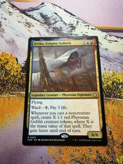 Foundations - Ovika, Enigma Goliath - Legendary Creature - Fdn 663 - Regular - - Image 4