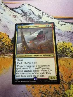 Foundations - Ovika, Enigma Goliath - Legendary Creature - Fdn 663 - Regular - - Image 5