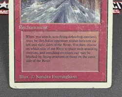MTG Raging River- DAMAGED -Unlimited Edition Magic the Gathering Card # 169 - Image 4