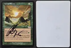 Signed MTG Magic Bob Eggleton Artist Proof _ Urza's Saga _ VERNAL BLOOM _ 1/50! - Image 1