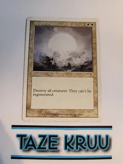 Wrath of God 7th Edition Moderate-heavy Play - Image 1