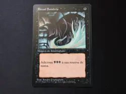 Dark Ritual Potuguese NM [FBB 4th Edition] Mtg Magic Free Tracking! - Image 1