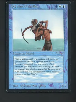 1994 MTG Magic The Gathering Arabian Nights Old Man of the Sea - Image 1