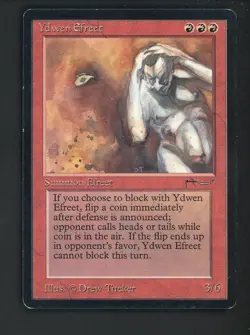 1994 MTG Magic The Gathering Arabian Nights Ydwen Efreet - Image 1