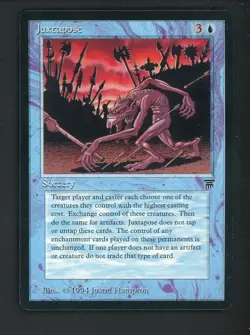 1994 MTG Magic The Gathering Legends Juxtapose - Image 1
