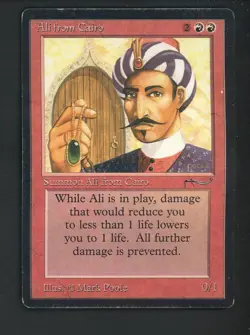 1994 MTG Magic The Gathering Arabian Nights Ali From Cairo - Image 1