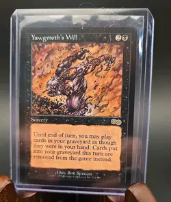 Yawgmoth's Will Urza's Saga MTG Regular Near Mint - Image 4