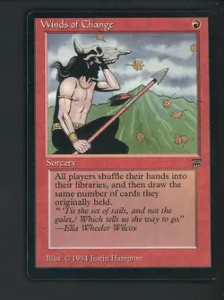 1994 MTG Magic The Gathering Legends Winds of Change - Image 1