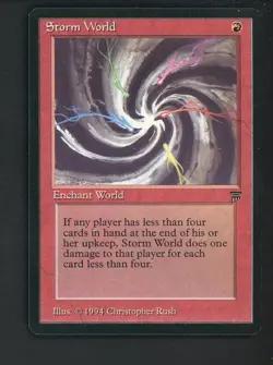 1994 MTG Magic The Gathering Legends Storm World - Image 1