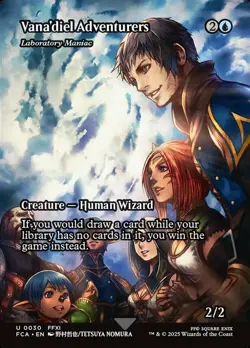 x4 Vana'diel Adventurers - Laboratory Maniac - Showcase U MTG Final Fantasy: Thr - Image 1