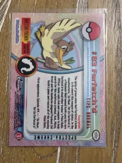 2000 Pokemon Topps Chrome Farfetch’d SPECTRA! - Image 2