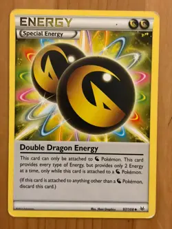 Double Dragon Energy 97/108 Regular Uncommon MP - Roaring Skies 2015 - Pokemon - Image 1