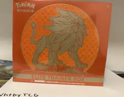 Pokemon Sun & Moon base Elite Trainer Box - Solgaleo - Image 1