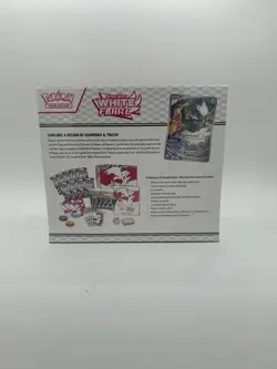 Pokemon TCG White Flare ETB Elite Trainer Box NEW SEALED - Image 3