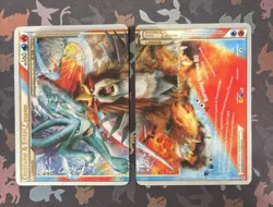 Suicune & Entei Legend 2011 World Championship 94 95/95 Pair Promo Pokemon Card - Image 3