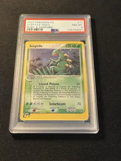Sceptile 11/109 Ruby Sapphire Reverse Holo Rare 2003 Pokemon Card PSA 8 - Image 3