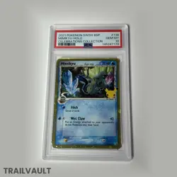 Pokemon 2021 SWSH BSP Mimimkyu Holo Celebrations Collection #136 | PSA 10 - Image 1