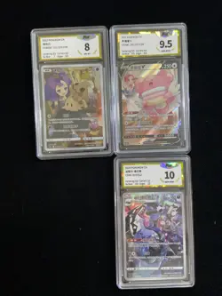 2024 Pokemon TCG S-CHN CSMC 010/012 160/125 CSR Obstagoon PGS 10 Lot*3 LU57 - Image 1