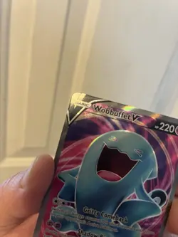 Pokemon TCG Wobbuffet V (Full Art) 191/202 Swsh01 Sword & Shield Ultra Rare Holo - Image 5