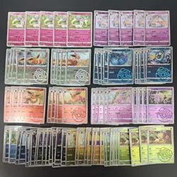 90*Lot Pokemon Gem Pack Vol.2 Master Ball holo Sylveon/Umbreon/Vaporeon #9 KB72 - Image 1