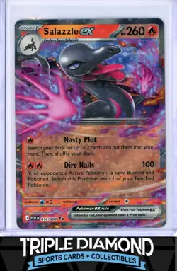 2026 Pokemon Perfect Order #016/088 Salazzle ex Double Rare Y875 - Image 1