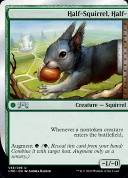 Half-Squirrel, Half- - Near Mint MTG Unsanctioned - Image 1