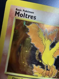 Pokemon Moltres 12/62 Fossil Holo Rare Basic 70 HP Unlimited 1999 - Image 3