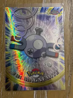 2000 Pokemon Topps Chrome Magnemite SPECTRA! - Image 1