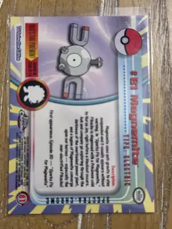 2000 Pokemon Topps Chrome Magnemite SPECTRA! - Image 2