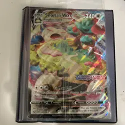 Snorlax VMAX Oversize Promo Jumbo Card Pokemon TCG New Sealed 142/202 - Image 1