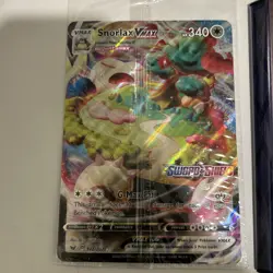 Snorlax VMAX Oversize Promo Jumbo Card Pokemon TCG New Sealed 142/202 - Image 2