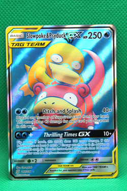 Pokemon Slowpoke and Psyduck GX Full Art 217/236 - Image 1