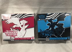 Pokemon TCG Black Bolt & White Flare Elite Trainer Box Set of 2, FACTORY SEALED - Image 1