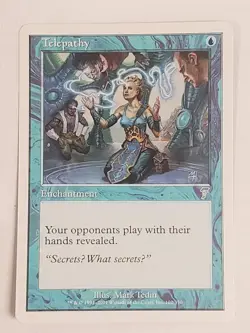 MTG Telepathy (7th Edition/Blue/U) - BGM - Image 1