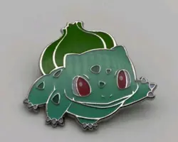 Pokemon Go Bulbasaur TCG Enamel Official Pin - Image 1