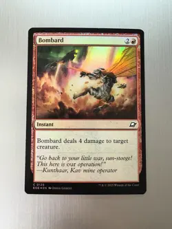 Bombard - 129 - MTG: Edge of Eternities - Common - FOIL - Image 1