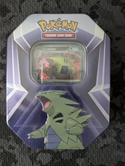 Pokemon TCG Triple Whammy Tin Lot of 6 Sealed Tyranitar 3 Booster Packs Each NEW - Image 2