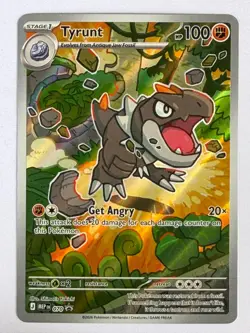 Pokemon Tyrunt Illustration Rare Holo Mega Evolution Promo 070 - Image 1