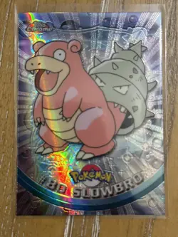 2000 Pokemon Topps Chrome Slowbro SPECTRA! - Image 1