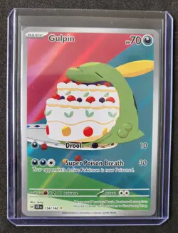 Gulpin 154/142 Stellar Crown Full Art Pokemon TCG - Image 5