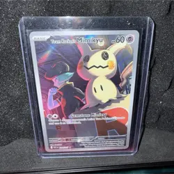 Pokemon Team Rocket's Mimikyu Full Art Holo Psychic 232/217 60 HP English - Image 1
