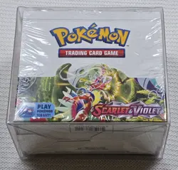Nintendo Pokemon TCG Scarlet & Violet Booster Box - 36 Packs FACTORY SEALED! NEW 820650863240 - Image 1