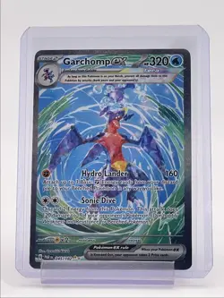 GARCHOMP EX 2023 POKEMON PARADOX RIFT SPECIAL ILLUSTRATION RARE 245 Q5686 - Image 1