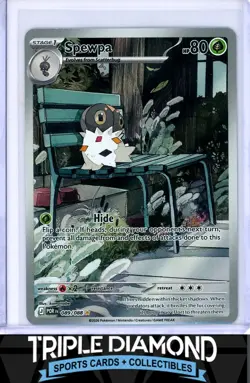 2026 Pokemon Perfect Order #089/088 Spewpa Illustration Rare Full Art Y873 - Image 1
