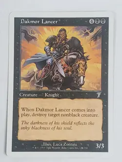 MTG Dakmor Lancer (7th Edition/Black/U) - BGM - Image 1