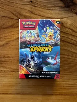 POKEMON TCG SCARLET & VIOLET SURGING SPARKS BOOSTER BUNDLE FACTORY SEALED NEW - Image 1