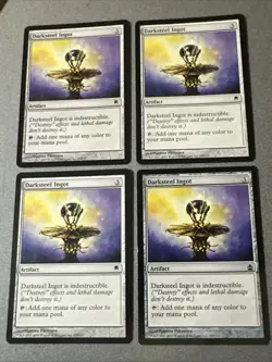 Darksteel Ingot X4 Darksteel Ex Condition See Pics Front Back Mtg - Image 1
