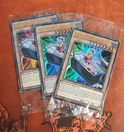 Yugioh Gimmick Puppet Dreary Doll LART-EN069 Playset (3 copies) with Free Ship - Image 1